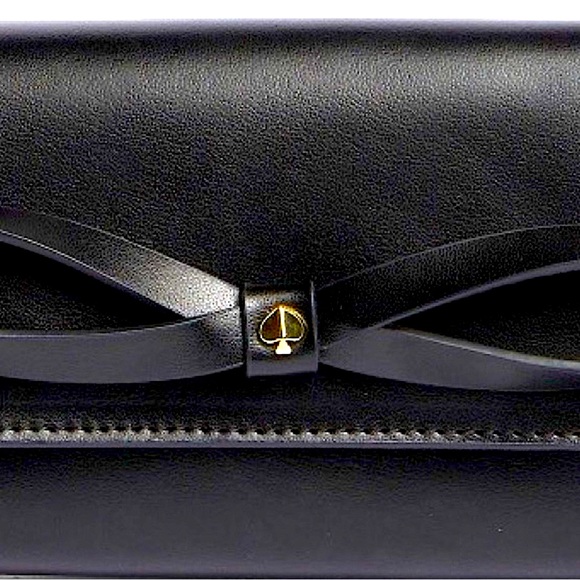 New Kate Spade Black Bow Belt Bag - Picture 8 of 11